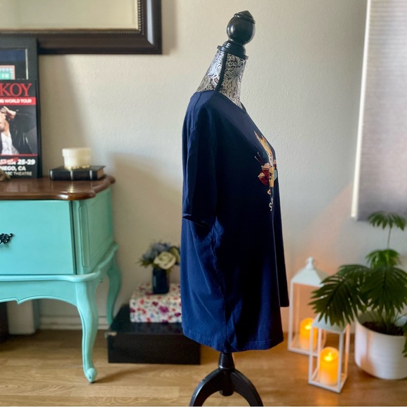 TeeTurtle Fox Sends Noods Graphic Tee Size XL - Picture 4 of 7